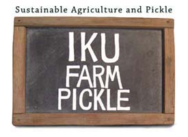 ピクルス屋いく農園　IKU FARM PICKLE オーガニック　無肥料　無農薬　無添加