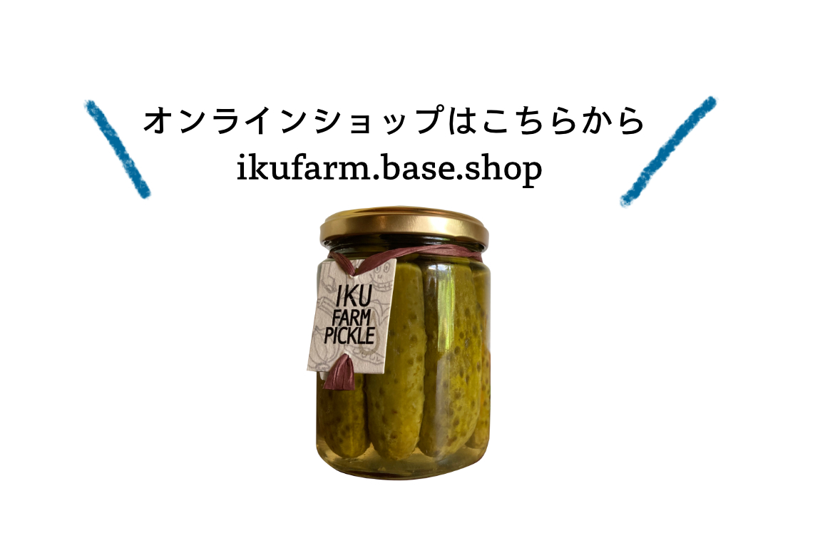 オンラインショップ　ピクルス　いく農園　無肥料栽培